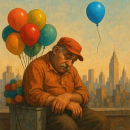 Balloon vendor scene