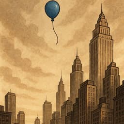 Urban balloon scene